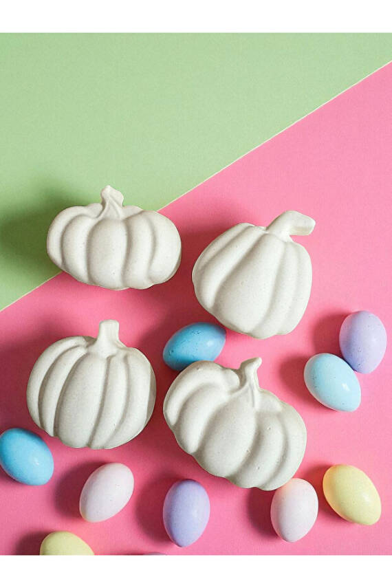 Bal Kabağı Çocuk Aktivite Seti Taş Boyama Kendin Yap - 5