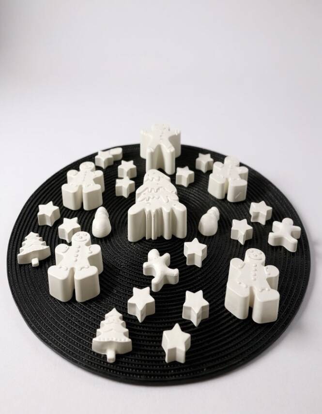 Boyanabilir Yılbaşı Figürleri Seti | Noel Temalı Taş Boyama Figürleri | Çocuk ve Yetişkin Hobi Seti - 3