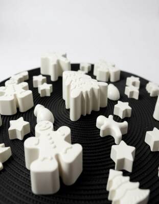 Boyanabilir Yılbaşı Figürleri Seti | Noel Temalı Taş Boyama Figürleri | Çocuk ve Yetişkin Hobi Seti - 7