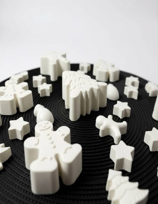 Boyanabilir Yılbaşı Figürleri Seti | Noel Temalı Taş Boyama Figürleri | Çocuk ve Yetişkin Hobi Seti - 7