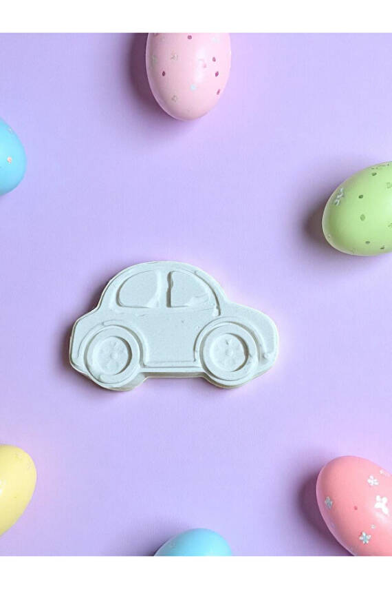 Çocuk Eğitici Taşıtlar Taş Boyama Seti | 6’lı Taşıtlar | Boya & Fırça Dahil - 3