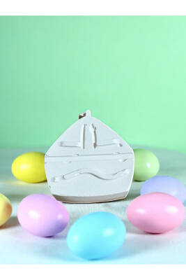 Çocuk Eğitici Taşıtlar Taş Boyama Seti | 6’lı Taşıtlar | Boya & Fırça Dahil - 4