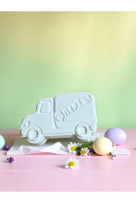 Çocuk Eğitici Taşıtlar Taş Boyama Seti | 6’lı Taşıtlar | Boya & Fırça Dahil - 5