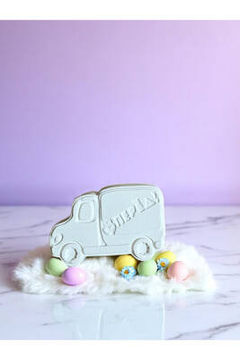 Çocuk Eğitici Taşıtlar Taş Boyama Seti | 6’lı Taşıtlar | Boya & Fırça Dahil - 7