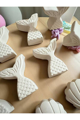 Denizden Taş Boyama Mıknatıslı Magnet Seti, Dıy, kendin Yap, Doğum Günü Hediyesi 12 Adet  - 6