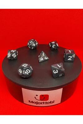 DND FRP 7’li Zar Seti – Sedefli Gri | Dungeons & Dragons Masaüstü RPG Oyun Zarı Seti - 3