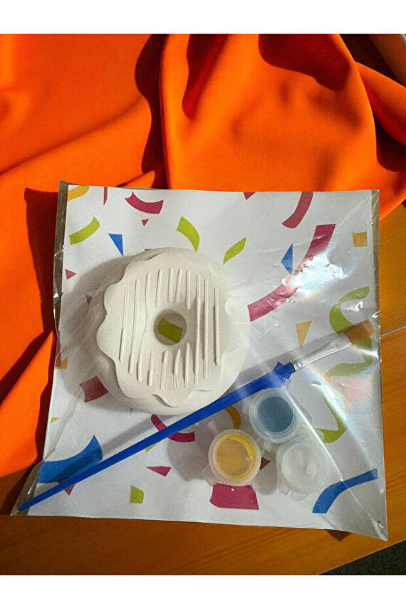 Donut Taş Boyama Seti, Dıy, kendin Yap, Doğum Günü Hediyesi 15 Adet  - 2