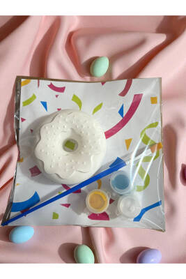 Donut Taş Boyama Seti, Dıy, kendin Yap, Doğum Günü Hediyesi 15 Adet  - 4