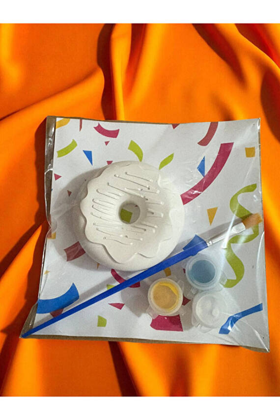 Donut Taş Boyama Seti, Dıy, kendin Yap, Doğum Günü Hediyesi 15 Adet  - 6