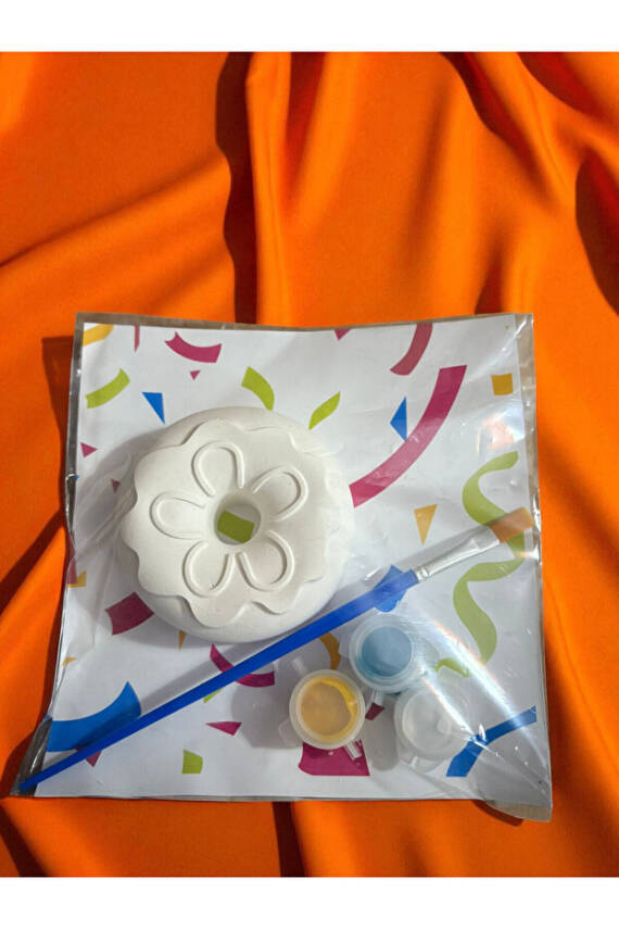 Donut Taş Boyama Seti, Dıy, kendin Yap, Doğum Günü Hediyesi 15 Adet  - 8