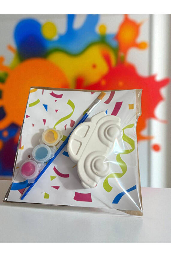 Kamyon Taş Boyama Seti, Dıy, kendin Yap, Doğum Günü Hediyesi 10 Adet  - 2