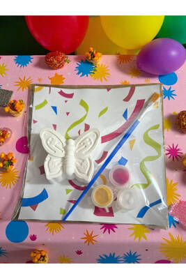 Kelebek / Boyayın Seti, Kendin Yap, Dıy, Doğum Günü Hediyesi, tatil Hediyesi 15 Adet  - 5