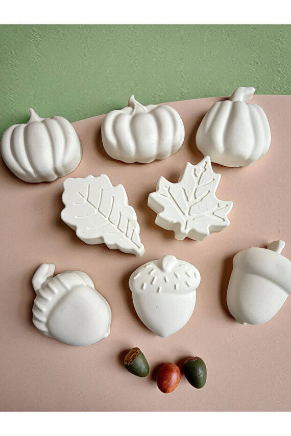 Sonbahar Çocuk Aktivite Seti Taş Boyama Kendin Yap - 1