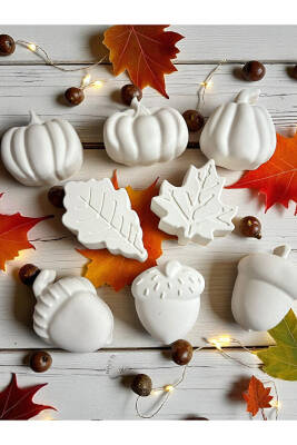 Sonbahar Çocuk Aktivite Seti Taş Boyama Kendin Yap - 5