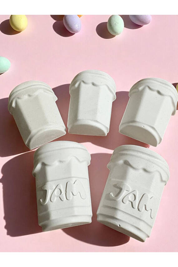 Taş Boyama Seti 5 Adet Kahve Bardağı | Anne & Çocuk Etkinliği | El Becerisi Geliştirici - 1