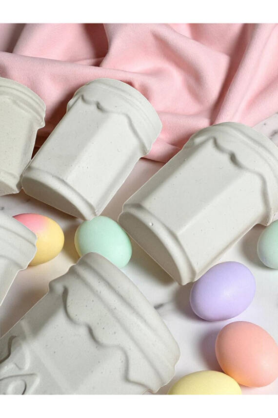 Taş Boyama Seti 5 Adet Kahve Bardağı | Anne & Çocuk Etkinliği | El Becerisi Geliştirici - 5