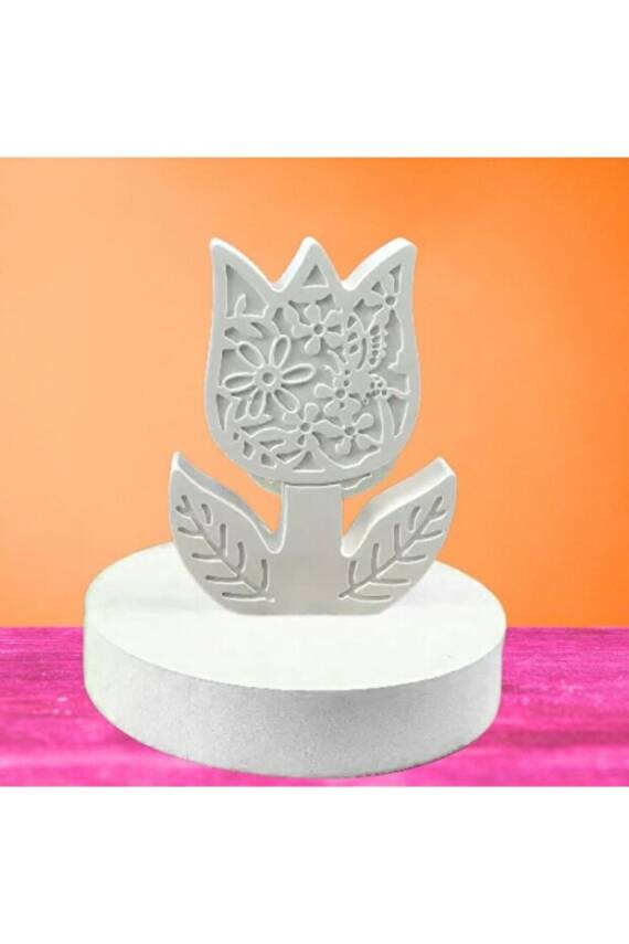 Taş Boyama Seti Dev 2’li Lale | Anne & Çocuk Etkinliği | El Becerisi Geliştirici - 2