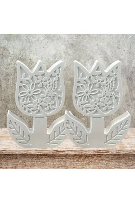 Taş Boyama Seti Dev 2’li Lale | Anne & Çocuk Etkinliği | El Becerisi Geliştirici - 3