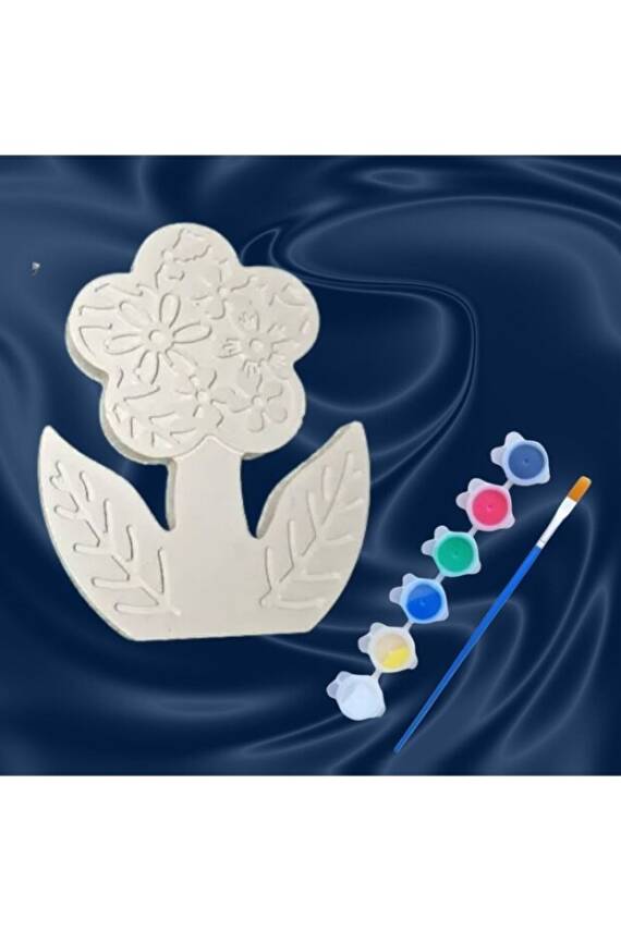 Taş Boyama Seti Dev 2’li Papatya Çiçek | Anne & Çocuk Etkinliği | El Becerisi Geliştirici - 2