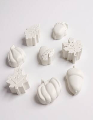 Taş Tozu Sonbahar Figürleri Boyama Seti 8’li – 6 Renk Boya ve Fırça | Çocuklar İçin Hobi - 6