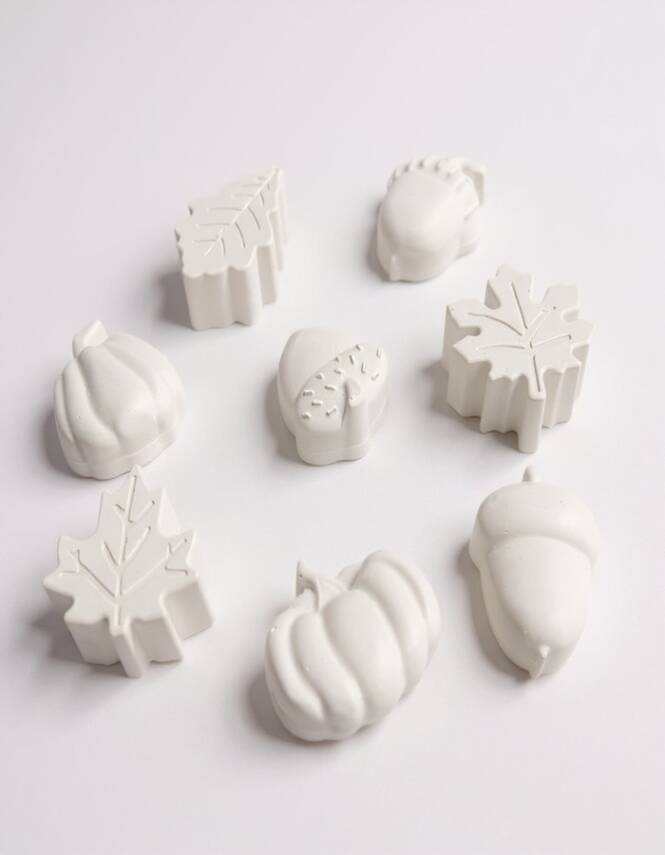 Taş Tozu Sonbahar Figürleri Boyama Seti 8’li – 6 Renk Boya ve Fırça | Çocuklar İçin Hobi - 6