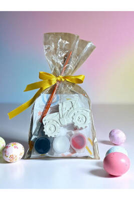 Taşıtlar Traktör Taş Boyama Seti | 10 Adet | Kendin Yap | Doğum Günü & Tatil Hediyesi - 7