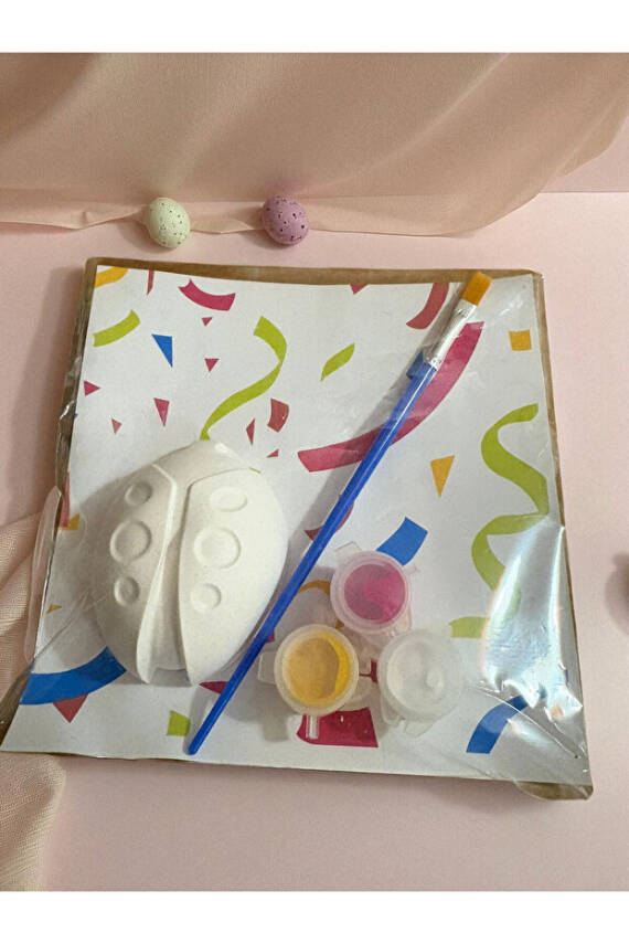 UĞUR BÖCEĞİ / boyayın seti, kendin yap, dıy, doğum günü hediyesi, tatil hediyesi, 10 ADET - 1