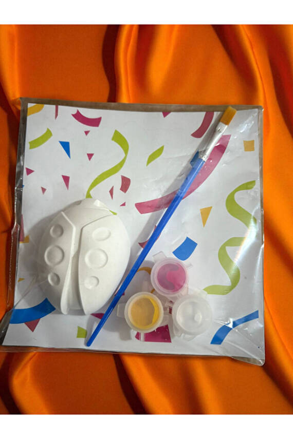 UĞUR BÖCEĞİ / boyayın seti, kendin yap, dıy, doğum günü hediyesi, tatil hediyesi, 10 ADET - 5