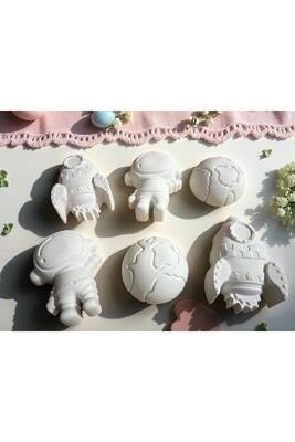 Uzay Çocuk Aktivite Seti Taş Boyama Kendin Yap Seti - 3